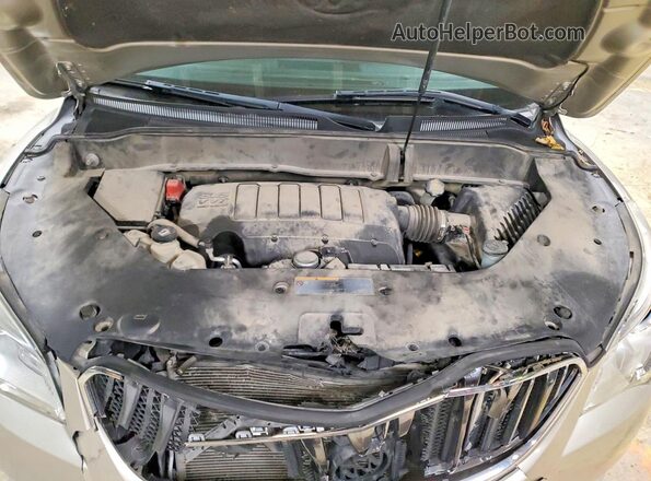 5GAKVBKD4GJ297012 2016 BUICK ENCLAVE Beige Вид підкапотного простору