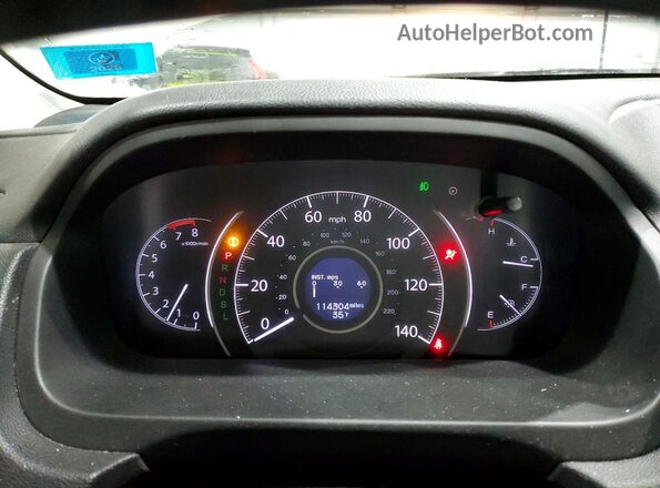 5J6RM4H95GL002030 2016 HONDA CR-V White 