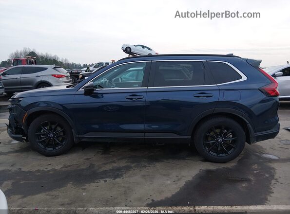 5J6RS6H82SL002486 2025 HONDA CR-V HYBRID Dark Blue Widok wnętrza z tyłu