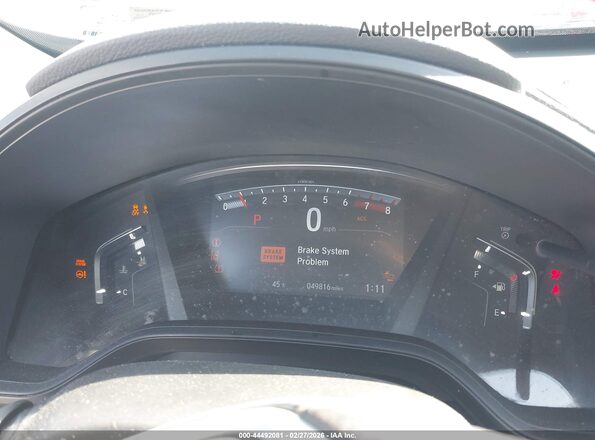 5J6RW2H21LL025087 2020 HONDA CR-V Gray Вид задніх сидінь