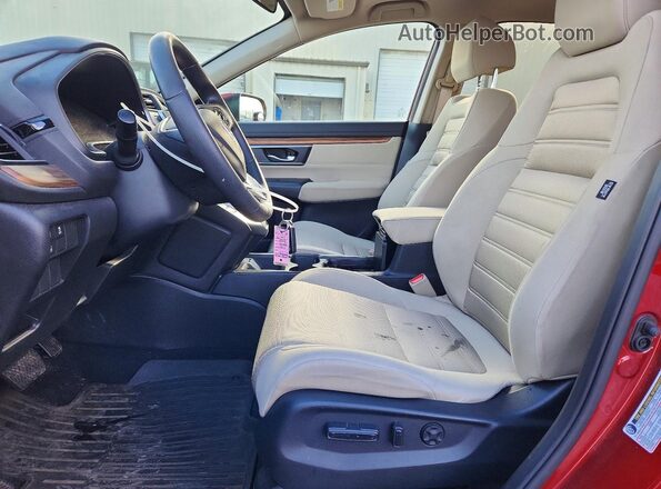 5J6RW2H54KL012357 2019 HONDA CR-V Red 