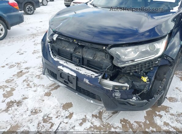 5J6RW2H8XKA019884 2019 HONDA CR-V Blue 