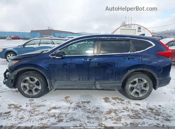 5J6RW2H8XKA019884 2019 HONDA CR-V Blue 
