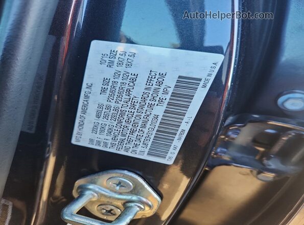 5J8TB3H31GL010344 2016 ACURA RDX Gray 