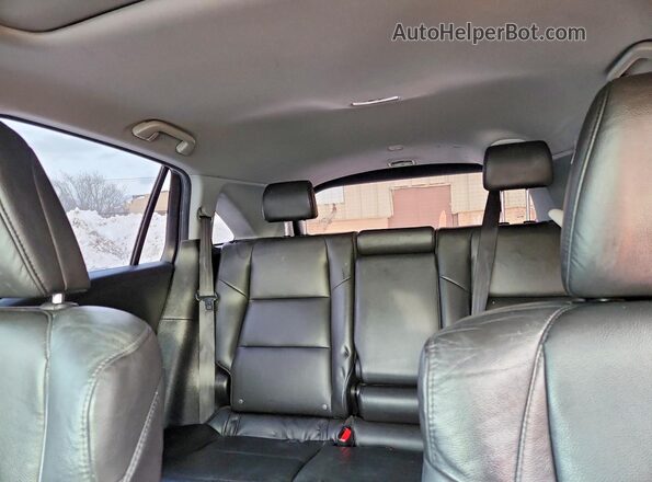 5J8TB3H3XGL010374 2016 ACURA RDX Gray Vista de los asientos traseros