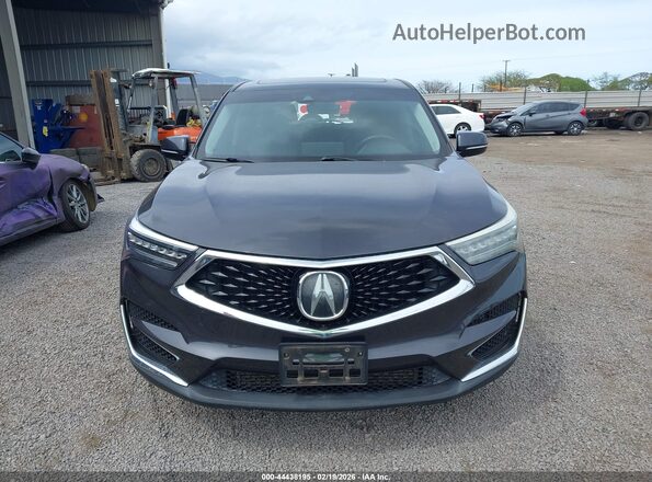 5J8TC1H35LL001027 2020 ACURA RDX Gray Instrument cluster view