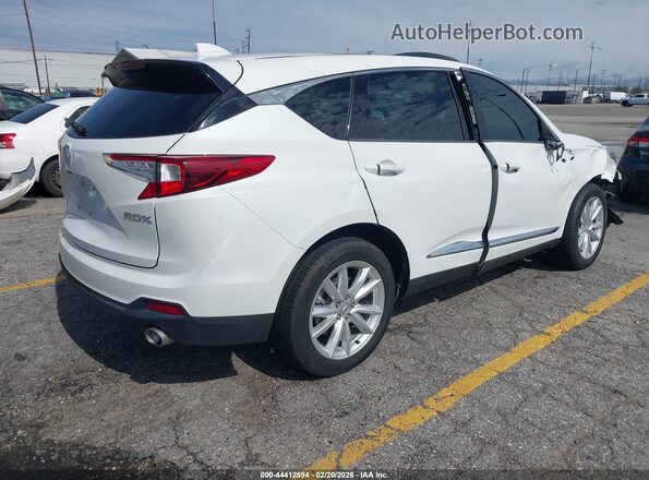 5J8TC1H36ML000163 2021 ACURA RDX Белый Задняя правая четверть