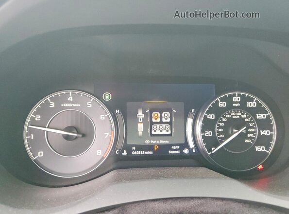 5J8TC1H39NL006167 2022 ACURA RDX White Vista del cuadro de instrumentos