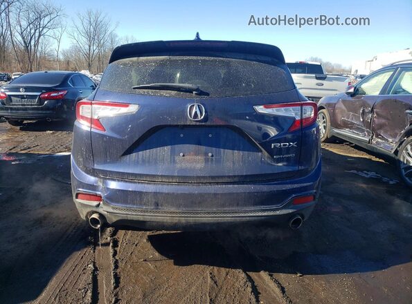 5J8TC2H31KL044056 2019 ACURA RDX Blue 