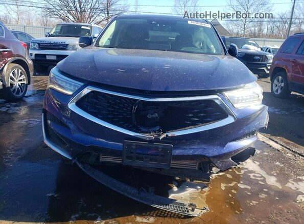 5J8TC2H31KL044056 2019 ACURA RDX Blue 