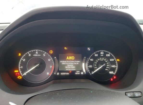 5J8TC2H31PL022324 2023 ACURA RDX Серый Вид щитка приборов