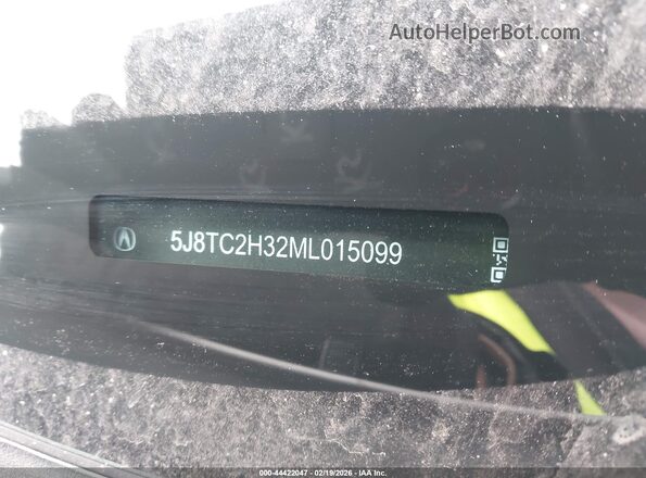 5J8TC2H32ML015099 2021 ACURA RDX White Engine compartment view