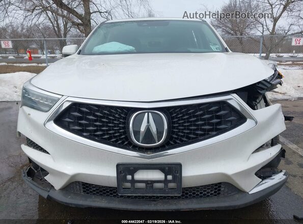 5J8TC2H32ML015099 2021 ACURA RDX White Instrument cluster view