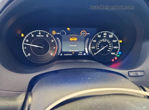 5J8TC2H33RL040861 2024 ACURA RDX Silver ხელსაწყოთა პანელის ხედი