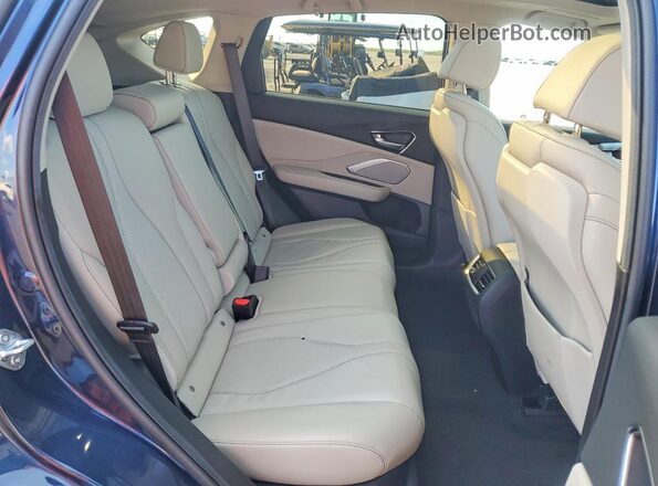 5J8TC2H52SL004828 2025 ACURA RDX Blue Vista interior trasera
