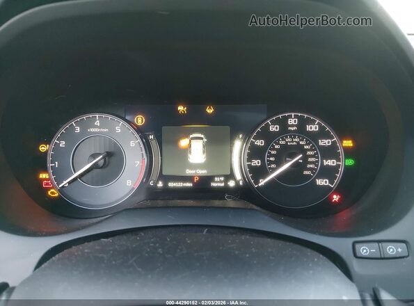 5J8TC2H59SL007466 2025 ACURA RDX Gray Հետևի նստատեղերի տեսք