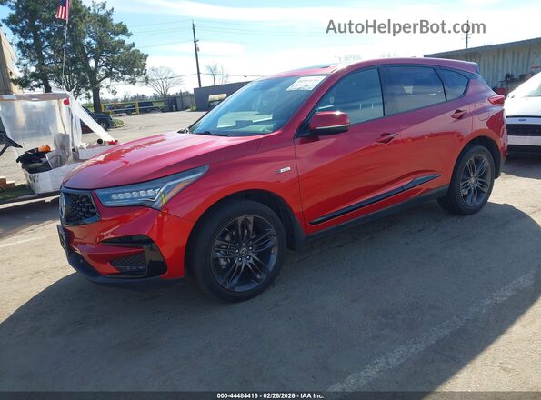 5J8TC2H60KL031681 2019 ACURA RDX Red 