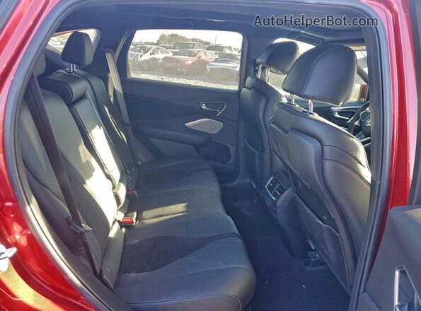 5J8TC2H60PL003094 2023 ACURA RDX Maroon Widok wnętrza z tyłu
