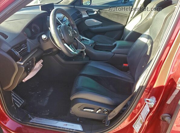 5J8TC2H60PL003094 2023 ACURA RDX Maroon Widok wnętrza z przodu