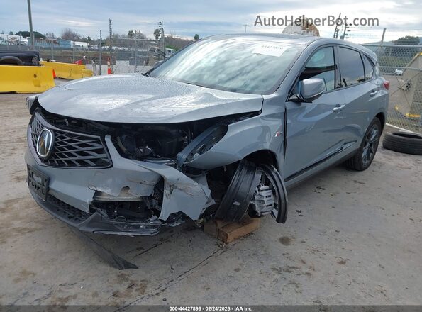 5J8TC2H6XSL023975 2025 ACURA RDX Gray Front left
