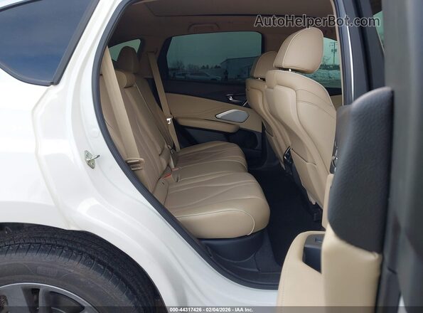 5J8TC2H74KL004928 2019 ACURA RDX White VIN კოდის სტიკერის ხედი