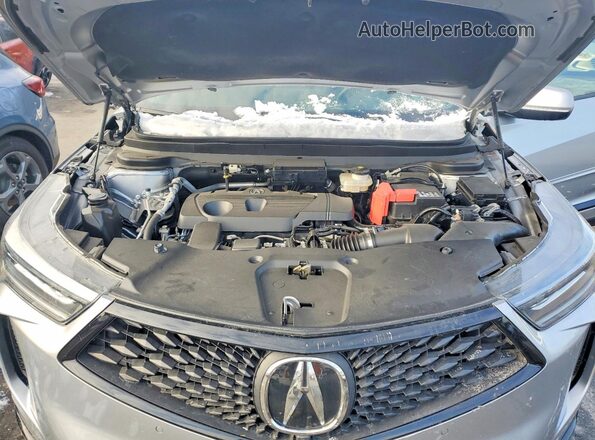 5J8TC2H84NL003582 2022 ACURA RDX Silver Engine compartment view