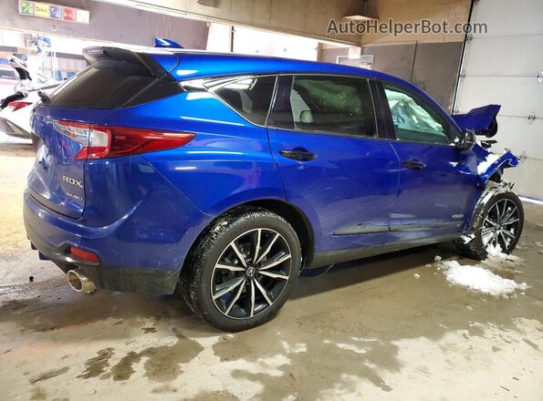 5J8TC2H85SL010682 2025 ACURA RDX Blue უკანა მარჯვენა