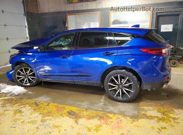 5J8TC2H85SL010682 2025 ACURA RDX Blue უკანა მარცხენა