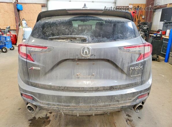 5J8TC2H87NL804460 2022 ACURA RDX Gray უკანა ხედი