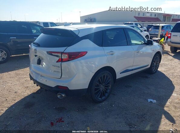 5J8TC2H8XNL005935 2022 ACURA RDX White უკანა მარჯვენა