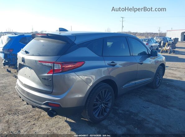 5J8TC2H8XPL022897 2023 ACURA RDX Gray Задня права чверть