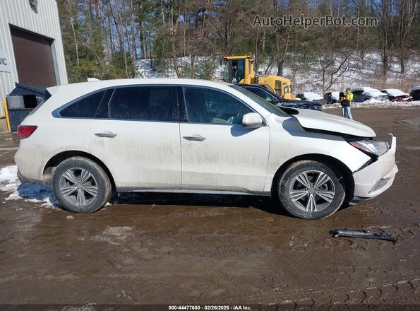 5J8YD4H3XKL017646 2019 ACURA MDX White 
