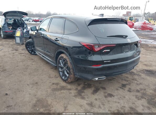 5J8YE1H05RL024600 2024 ACURA MDX Black Trasero izquierdo