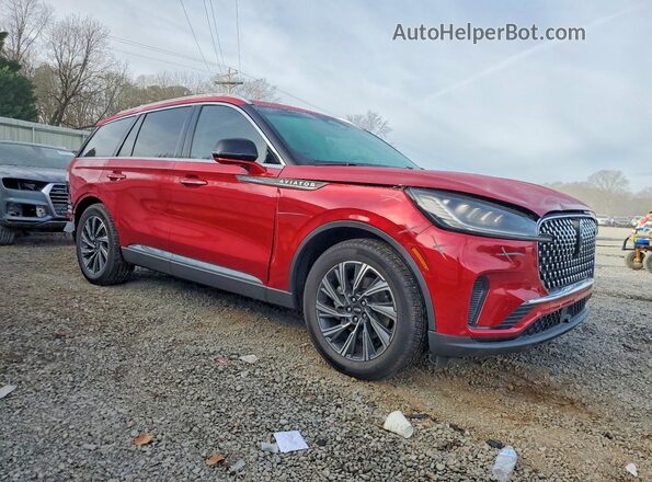 5LM5J6WC7SGL31409 2025 LINCOLN AVIATOR Red წინა მარჯვენა