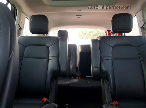 5LM5J6WC7SGL31409 2025 LINCOLN AVIATOR Red უკანა სავარძლების ხედი