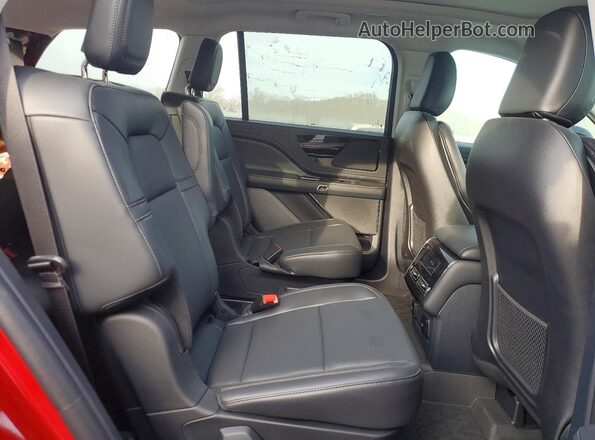5LM5J6WC7SGL31409 2025 LINCOLN AVIATOR Red უკანა სალონის ხედი