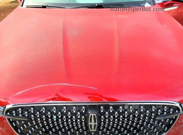 5LM5J6WC7SGL31409 2025 LINCOLN AVIATOR Red ძრავის განყოფილების ხედი