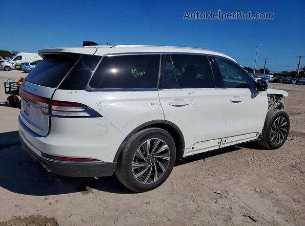 5LM5J6WC9SGL14613 2025 LINCOLN AVIATOR White Trasero derecho