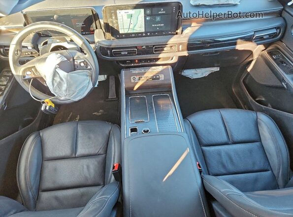 5LM5J7WC3SGL06321 2025 LINCOLN AVIATOR Red Dashboard view