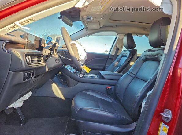 5LM5J7WC3SGL06321 2025 LINCOLN AVIATOR Red Front interior view