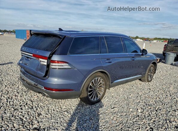 5LM5J7WC4MGL05455 2021 LINCOLN AVIATOR Blue Հետևի աջ