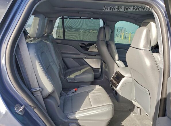 5LM5J7WC4MGL05455 2021 LINCOLN AVIATOR Blue Սալոնի հետևի տեսք
