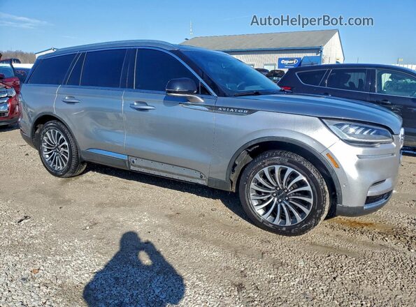 5LM5J7XC2RGL06738 2024 LINCOLN AVIATOR Silver წინა მარჯვენა