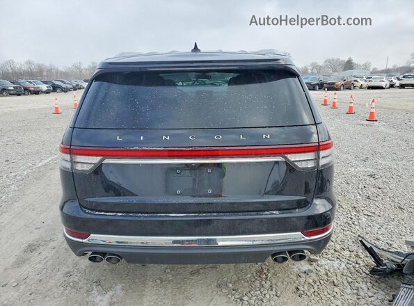 5LM5J7XC3NGL02210 2022 LINCOLN AVIATOR Black უკანა ხედი