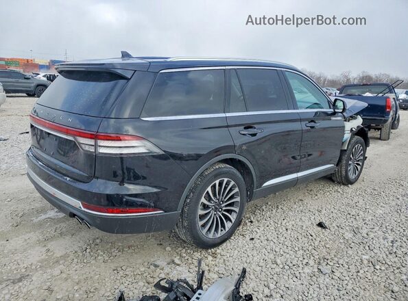 5LM5J7XC3NGL02210 2022 LINCOLN AVIATOR Black უკანა მარჯვენა