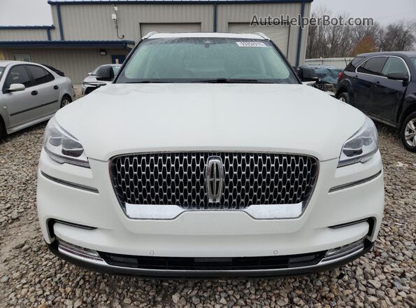 5LM5J7XC5LGL34234 2020 LINCOLN AVIATOR White Widok z przodu