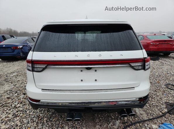 5LM5J7XC5LGL34234 2020 LINCOLN AVIATOR White Widok z tyłu