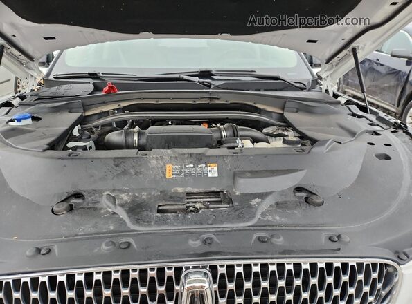 5LM5J7XC5LGL34234 2020 LINCOLN AVIATOR White Widok komory silnika