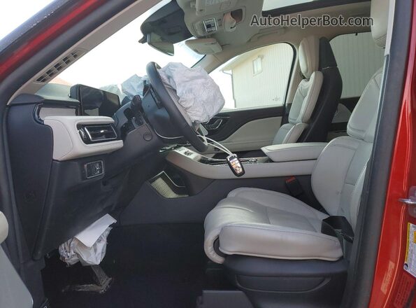 5LM5J7XC5SGL06593 2025 LINCOLN AVIATOR Red Սալոնի դիմացի տեսք