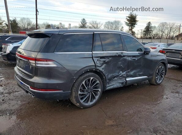 5LM5J7XC6LGL10976 2020 LINCOLN AVIATOR Charcoal Rear right